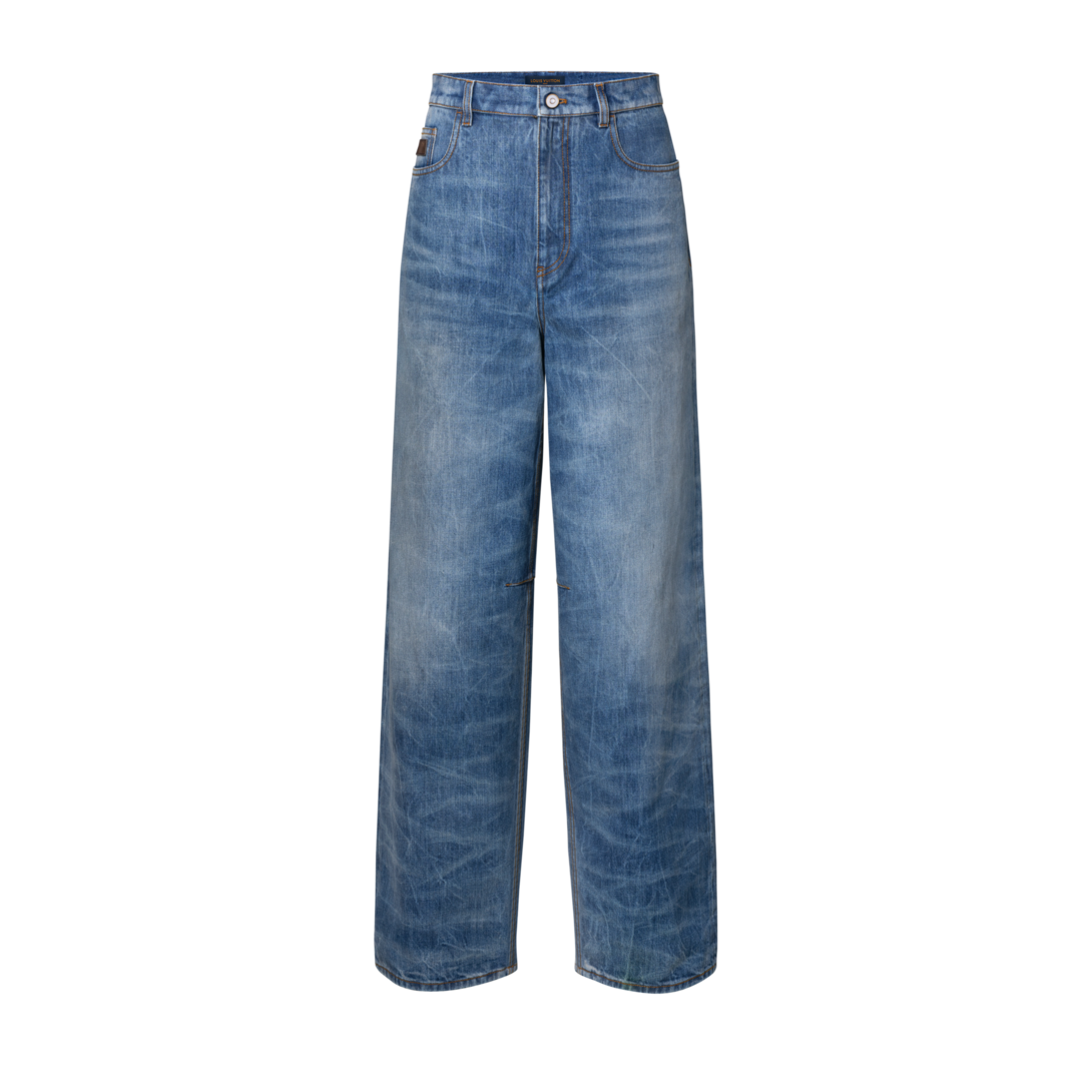 Washed Denim Pants - Ready-to-Wear 1AKLRC | LOUIS VUITTON
